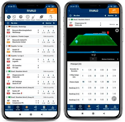 imagen de la rivalo app apuestas