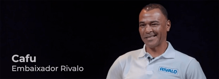 magen del nuevo embajador de Rivalo Cafu